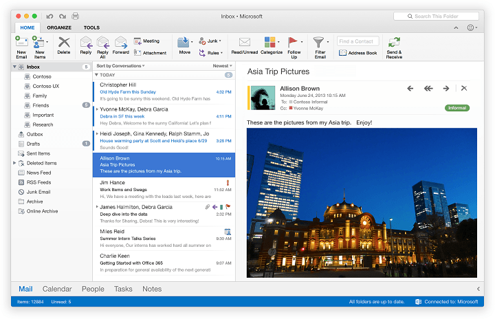 ms outlook for mac os mojave